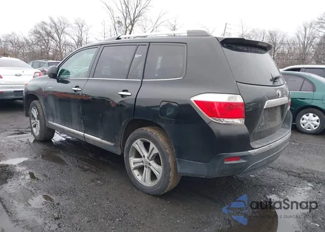 2011 Toyota Highlander Limited V6 z USA, uszkodzony, nr VIN 5TDDK3EHXBS091550